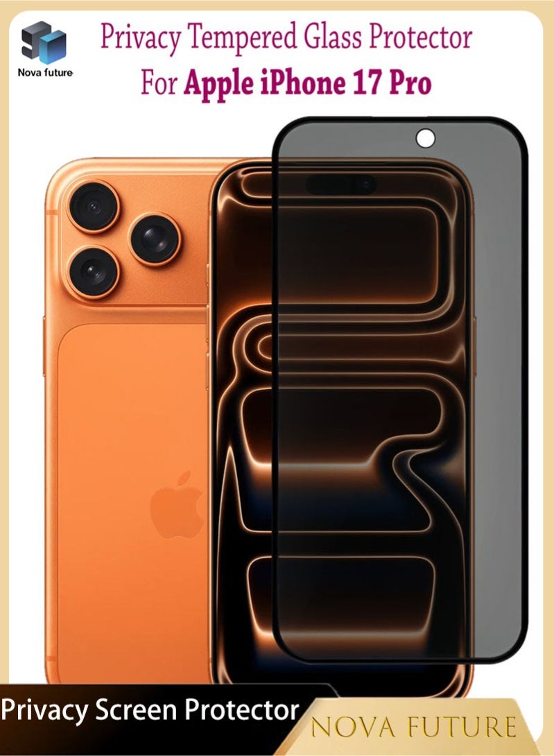 novafuture Novafuture iPhone 17 Pro Screen Protector temperedglass ZED52DEABB57FE2D46AB4Z